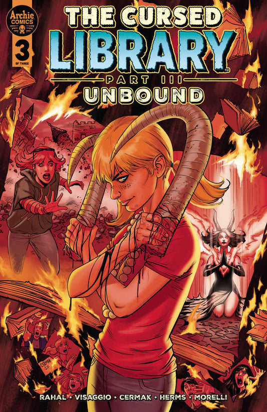 Cursed Library Unbound Cover A C...