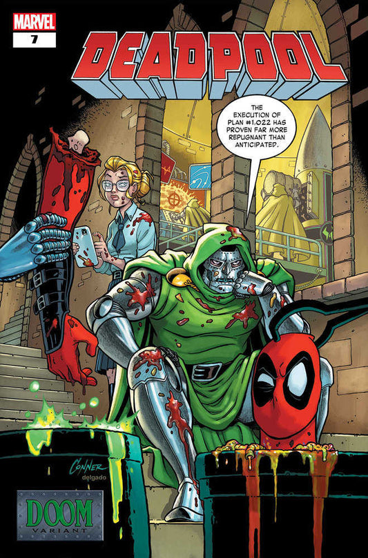 Deadpool #7 Amanda Conner Doom V...