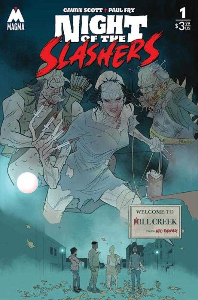 Night Of The Slashers #1 Cover A Fry