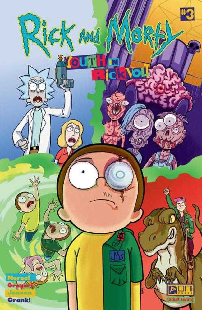 Rick And Morty Youth In Rickvolt #3 (Of 4) Cover A Tony Gregori (Mature)