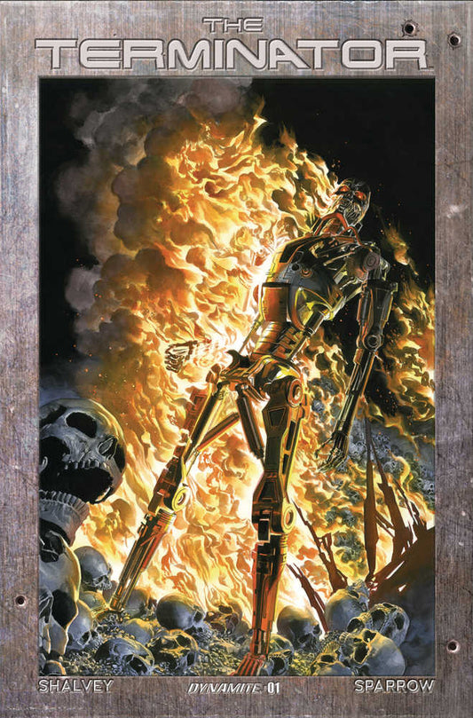 Terminator #1 Cover E Ross Burni...