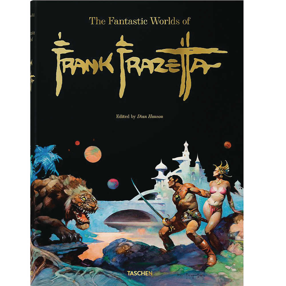 Fantastic World Of Frank Frazetta Hardcover 40th Anniv