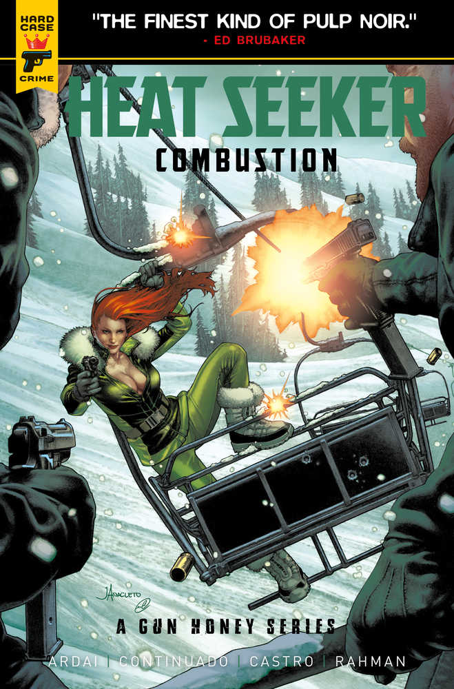 Heat Seeker Combustion Gun Honey Series #2 Cover B Anacleto (M