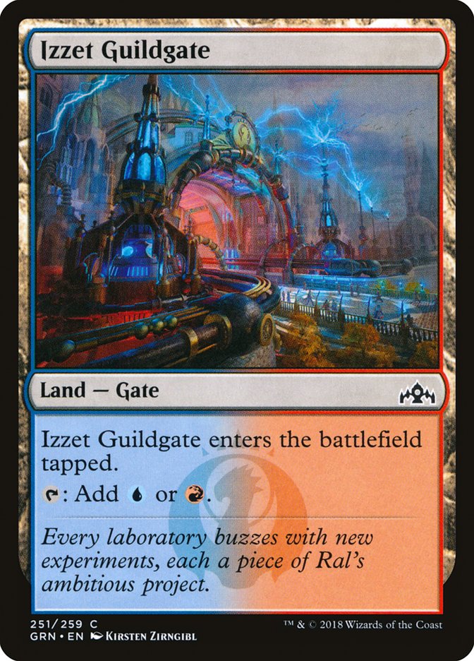 Izzet Guildgate MTG Singles | Guilds of Ravnica #251