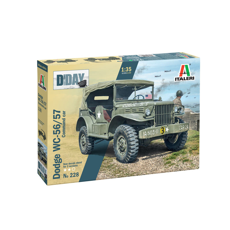 Dodge WC-56/57 Command Car - Italeri 1/35 Scale Model