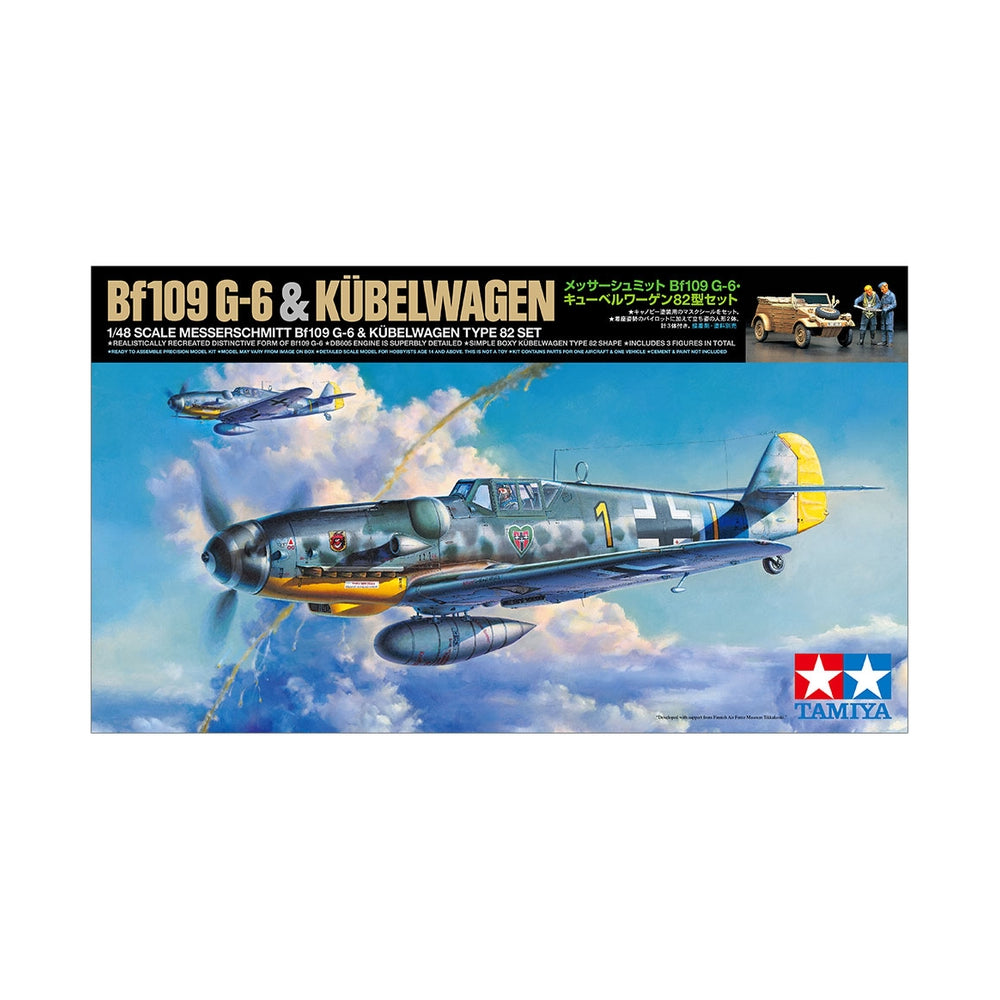 Bf109 G-6 & Kubelwagen - Tamiya (1/48) Scale Aircraft