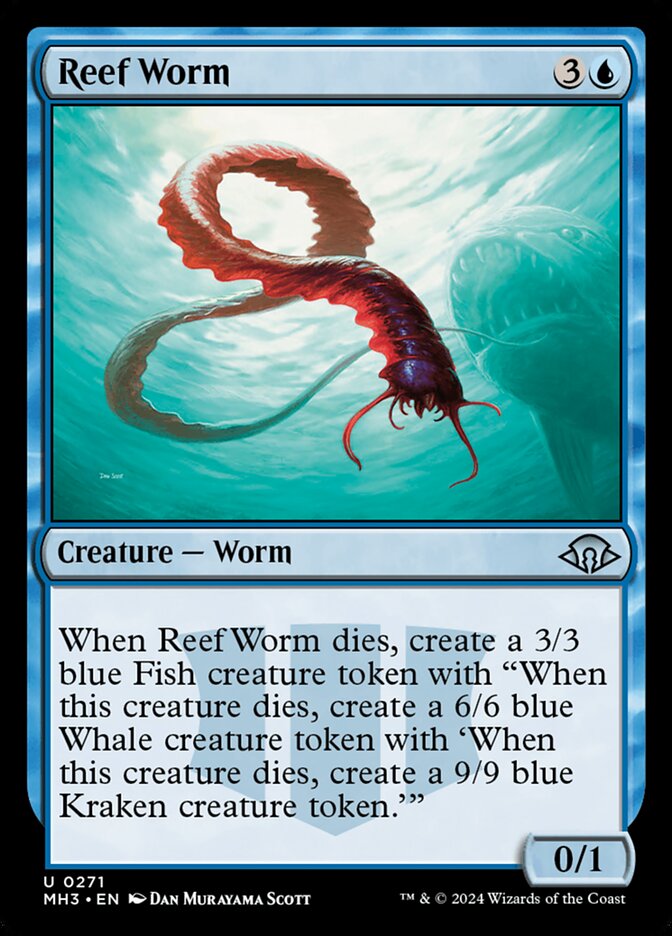 Reef Worm MTG Single | MH3 #271