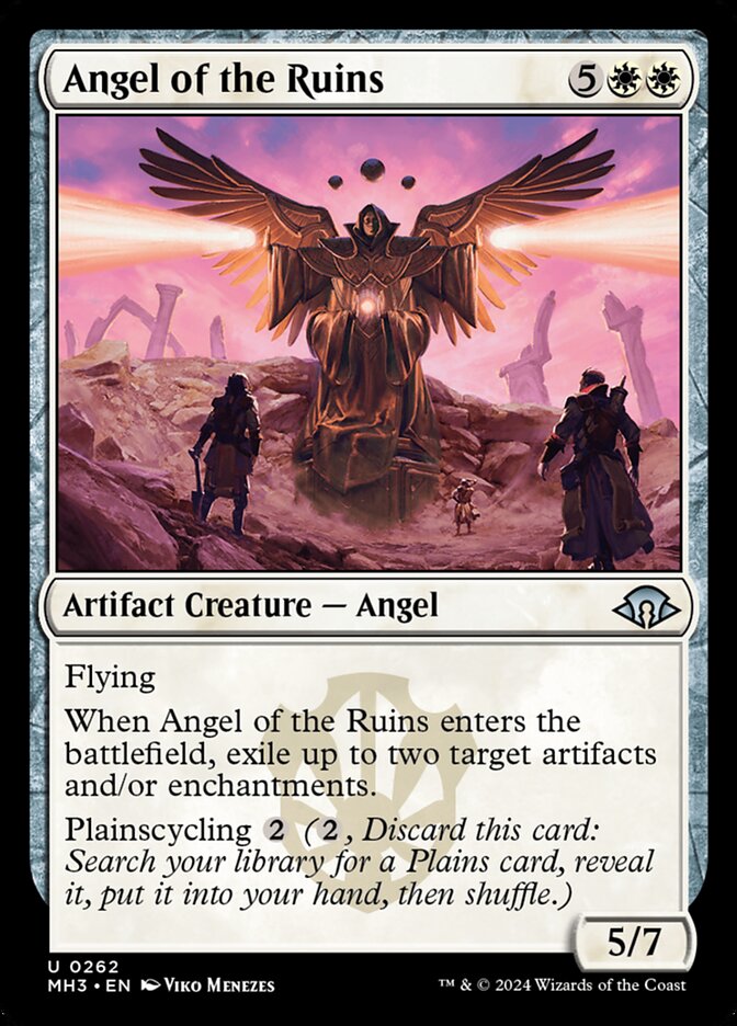 Angel of the Ruins MTG Single | MH3 #262