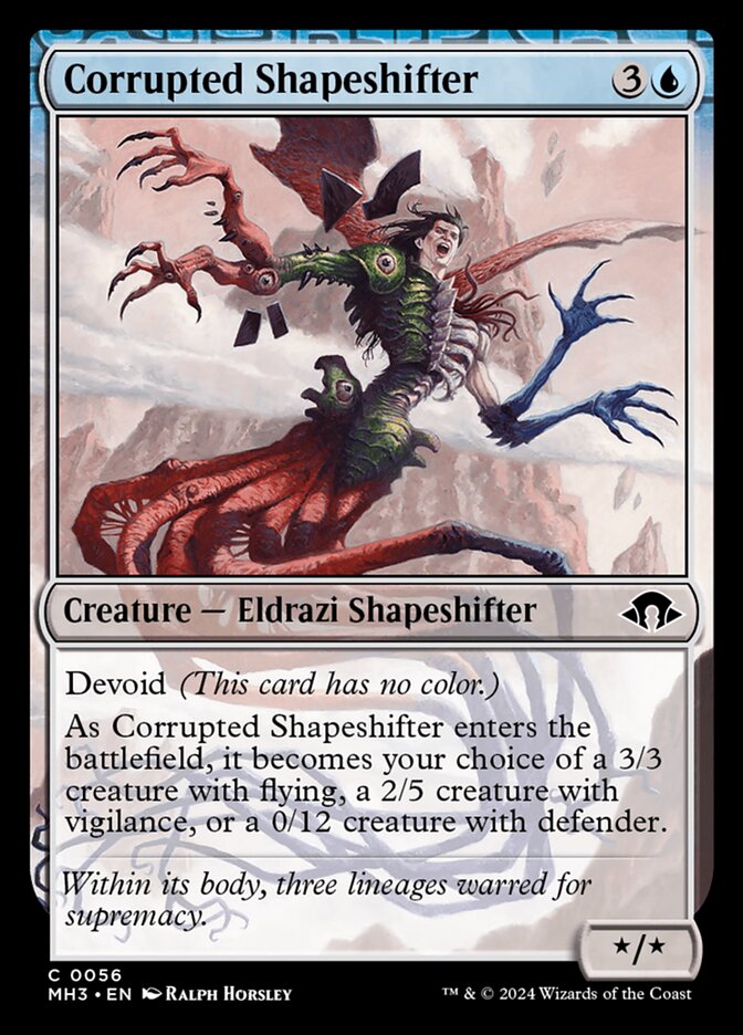 Corrupted Shapeshifter MTG Single | MH3 #056