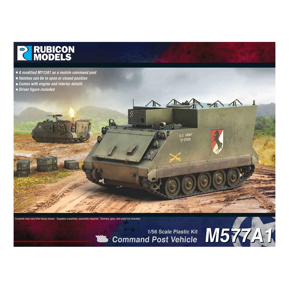 US M577A1 APC Command Post Vehicle (Rubicon 1/56 Kit)