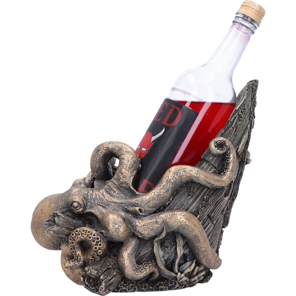 Release the Kraken Wine Bottle Holder  - Nemesis Now