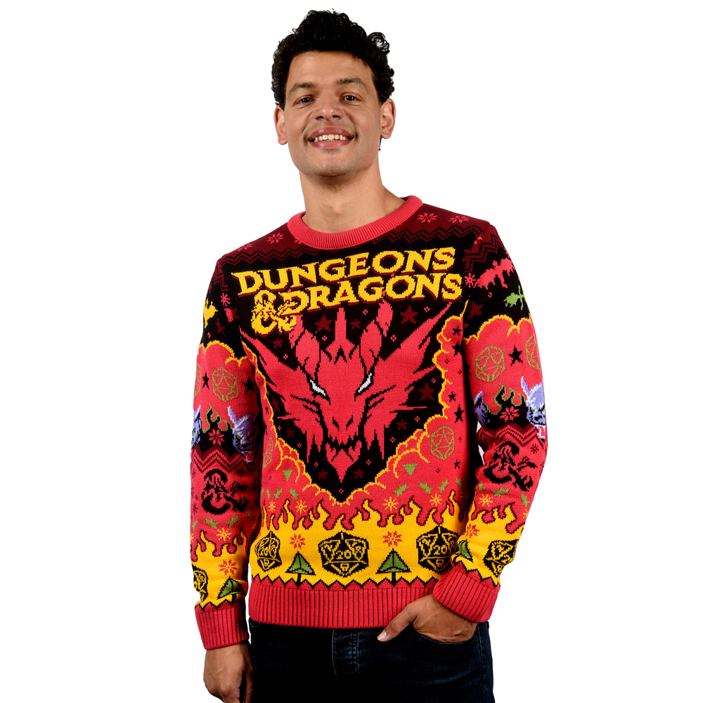 Dungeons & Dragons Christmas Jumper - XXL