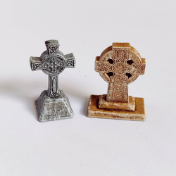 Celtic Crosses by Iron Gate Scenery for tabletop gaming