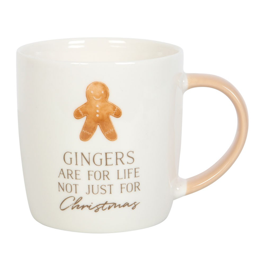 Gingers Are For Life Mug, a chee...