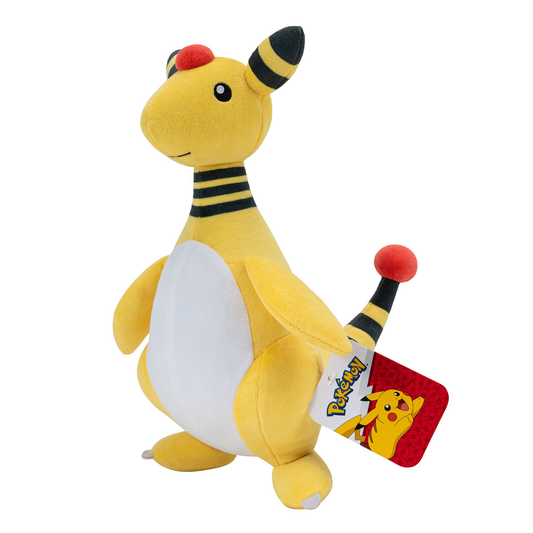 A 12" Ampharos Pokémon plus...