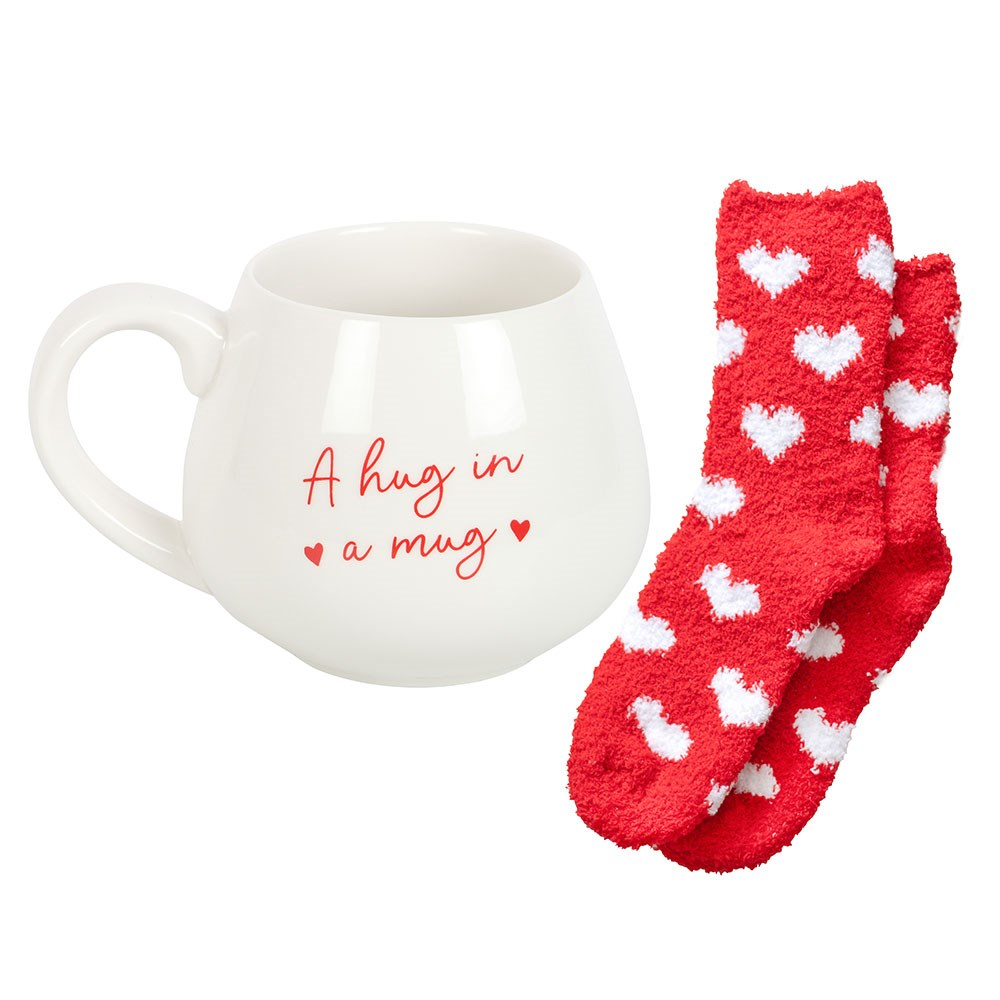 Hug In A Mug - Mug & Sock Set