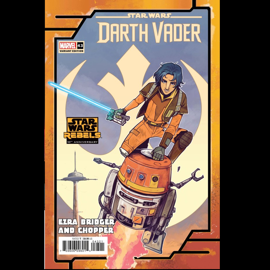 Star Wars: Darth Vader #43 from Marvel Comics written by Greg Pak with art by Adam Gorham.