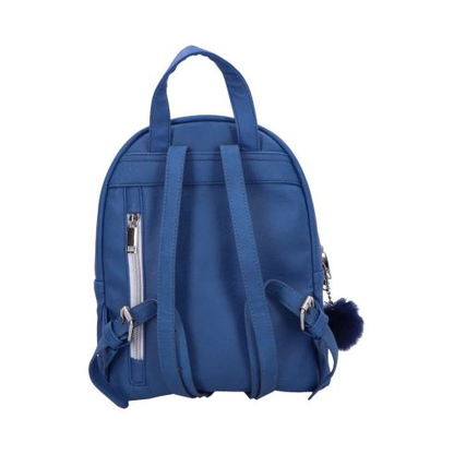 Stitch Fluffy Blue Backpack