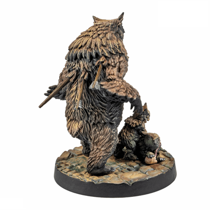 Owlbear Family - Dungeons and Lasers