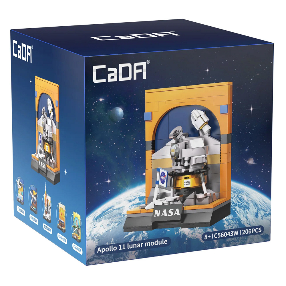 Apollo 11 Lunar Module - Cada Brick