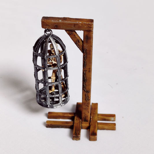 A 28mm scale large Torture Cage ...