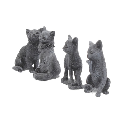 This lucky black cat comes in four different designs and you will receive one at random in its very own gift bag. There are four designs, one standing complete with base, one sitting licking its paw, one sitting with all four paws on the ground looking up and one sitting with its head facing to the side and a fluffier sculpted coat.