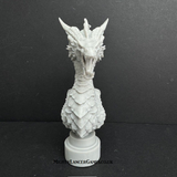 Red Dragon Bust - Iron Gate Scenery