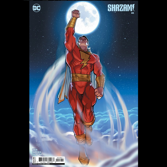 Shazam #8 from DC with cover art...