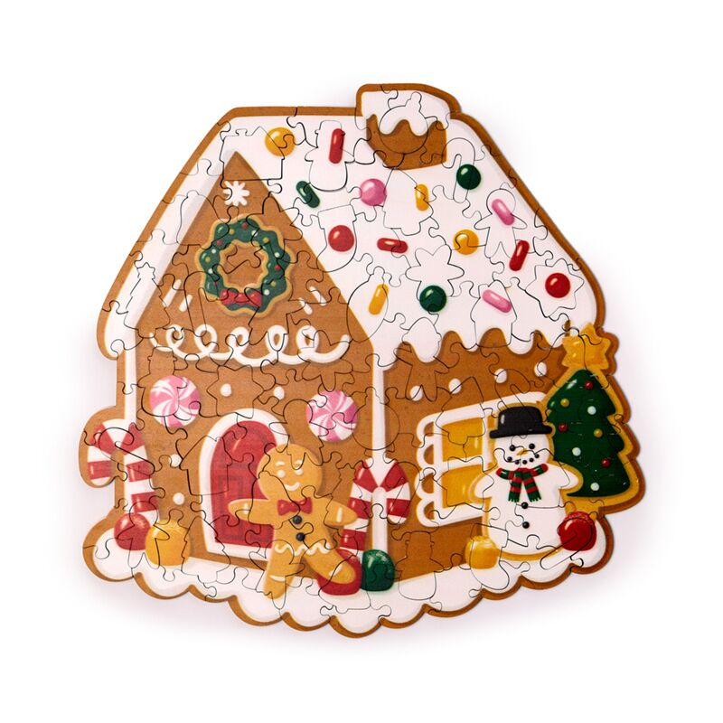 Christmas Gingerbread Baker Street Jigsaw - 130pc Puzzle