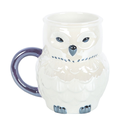 Owl Shaped Iridescent Mug - Night Flight