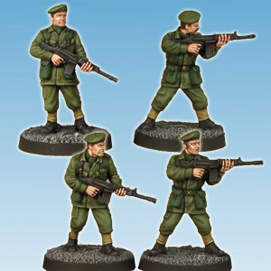 Army Privates with Rifles - Crooked Dice