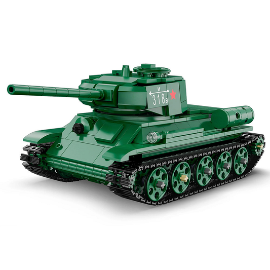 T34 Medium Tank - Cada Master Brick