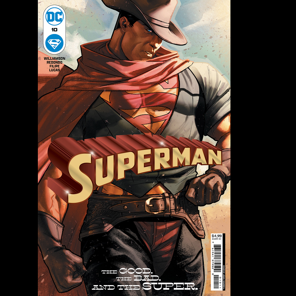 Superman #10 from DC comics written by Joshua Williamson with art by Bruno Redondo and cover art A