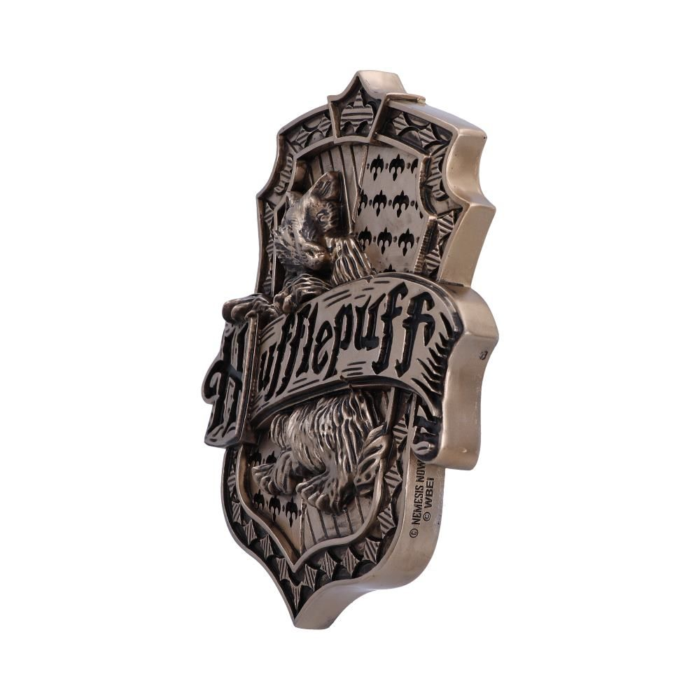 Harry Potter Bronze Hufflepuff Wall Plaque 20.5cm  - Nemesis Now