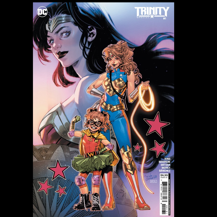 Trinity Special #1 from DC comics written by Tom King with art by Belen Ortega and Daniel Sampere