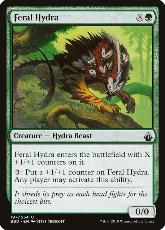 Feral Hydra Battlebond #197 | Ma...