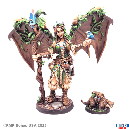 30125 Reapercon Druid Sophie & Ottley RPG Miniatures