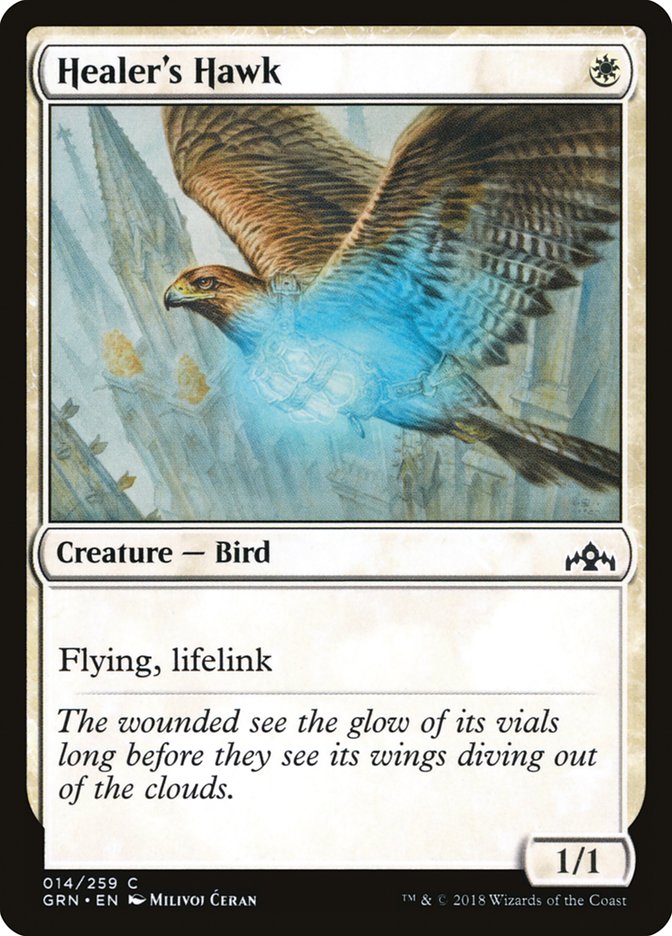 Healer's Hawk MTG Singles | Guilds of Ravnica #014