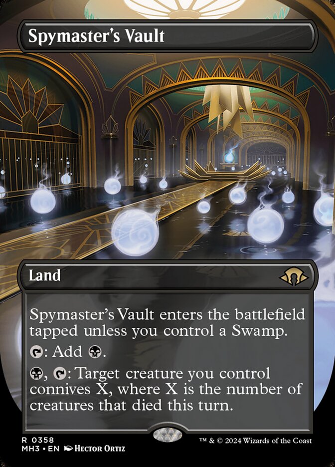 Spymaster's Vault Borderless MTG Single | MH3 #358