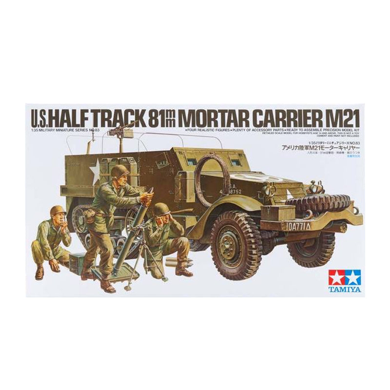 U.S. M21 Mortar Carrier Halftrack - Tamiya 1/35 Scale Model