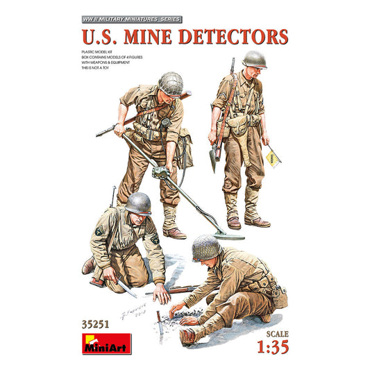 MiniArt 1:35 Scale US Mine Detec...