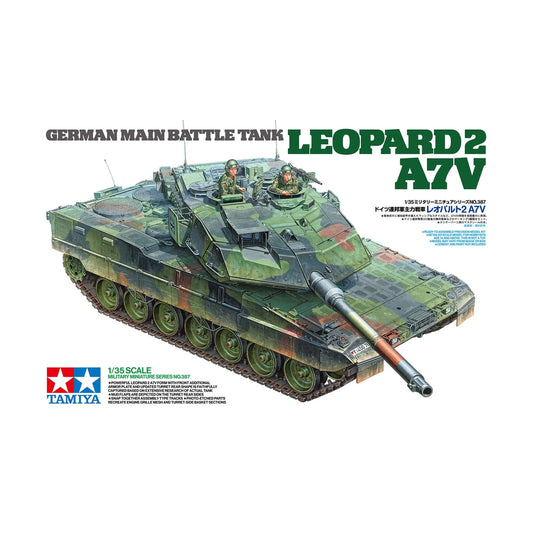 Tamiya Leopard 2 A7V Tank - 1/35 Scale Model