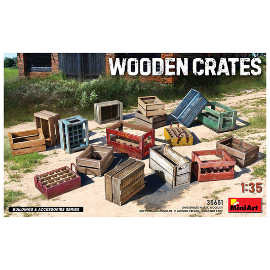 MiniArt 1:35 Scale Wooden Crates...