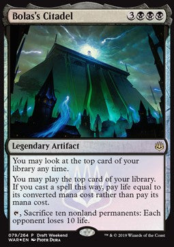 Bolas's Citadel Foil Play Promo - WAR 079