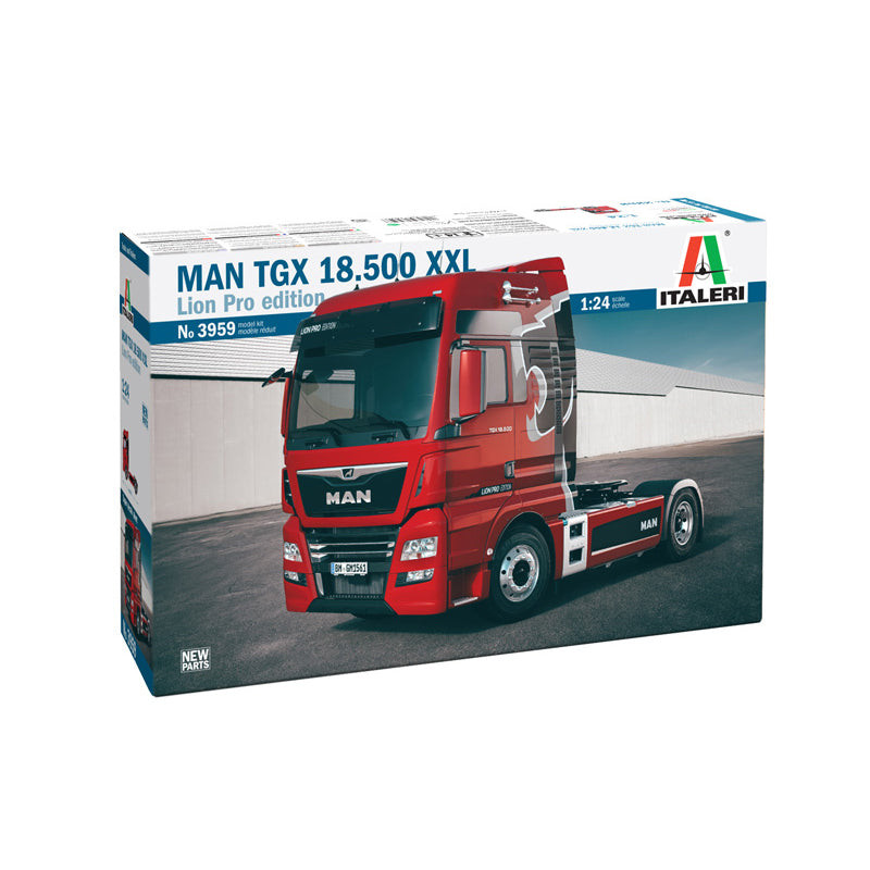 MAN TGX 18.500 XXL Lion Pro Edition - Italeri 1/24 Scale Model