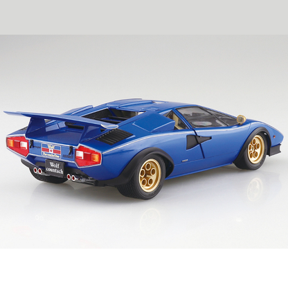 Lamborghini Countach Walter Wolf Version 2 - 1/24 - Aoshima scale model