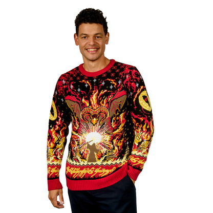 Lord of the Rings Balrog Christmas Jumper - XL