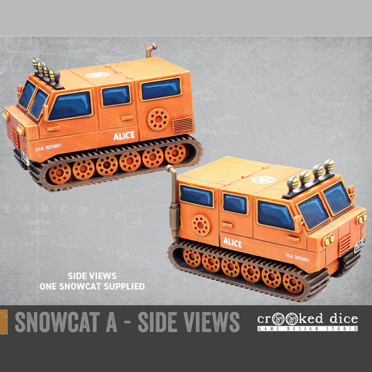 SnowCat A by Crooked Dice. a yel...