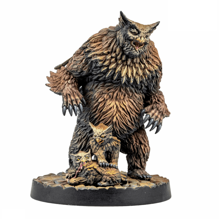 Owlbear Family - Dungeons and Lasers