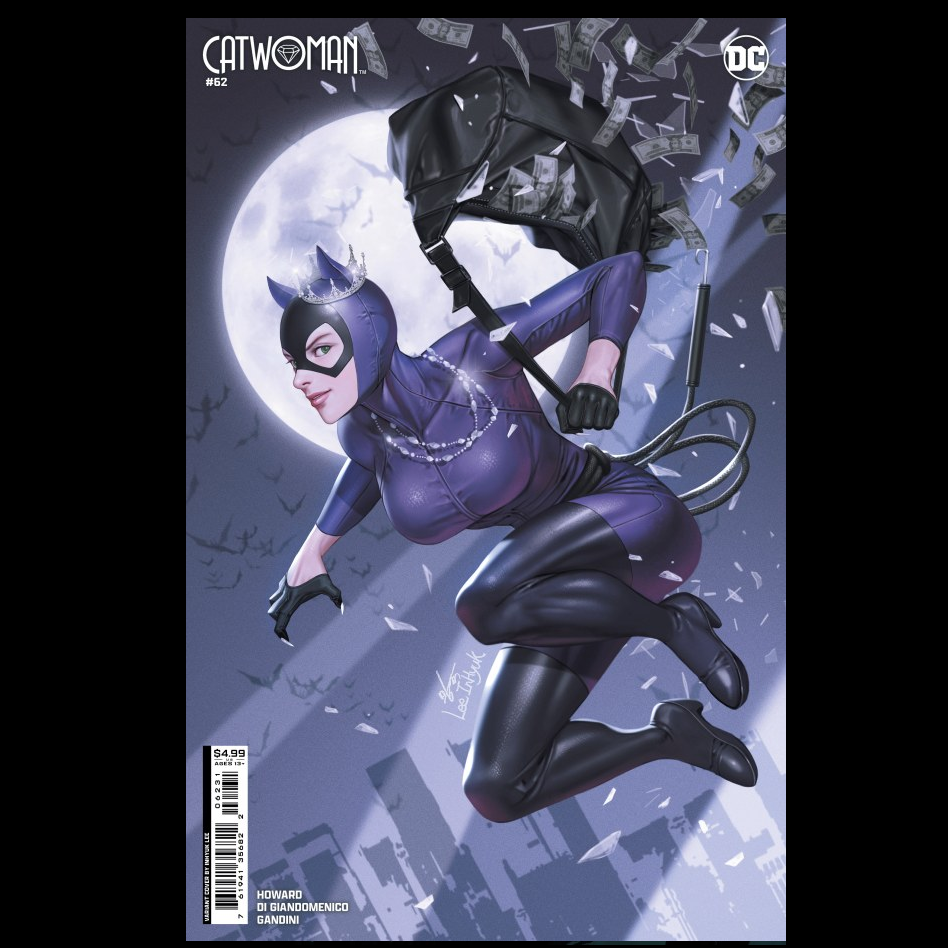 Catwoman #62 from DC comics written by Tini Howard with art by Carmine Di Giandomenico and cover art variant C.